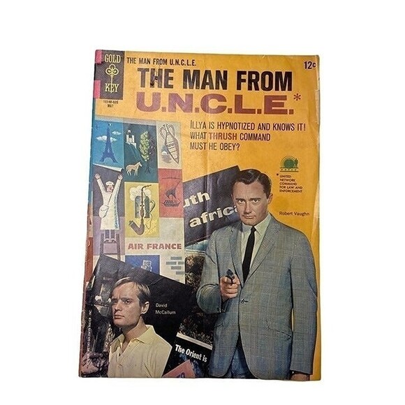 The Man From U.N.C.L.E. Comic Book #6, Gold Key - Picture 1 of 8